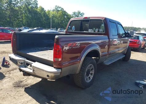 2006 Ford F250 Super Duty из США, поврежденный, VIN 1FTSW21P26EB36611